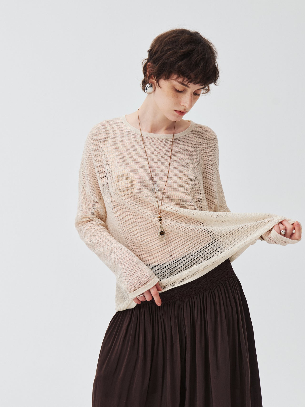 Aro Mesh Pullover