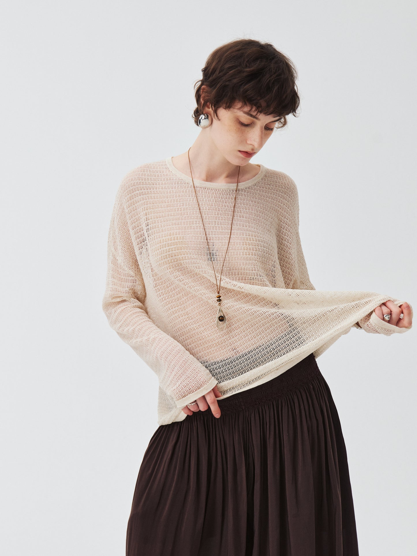 Aro Mesh Pullover