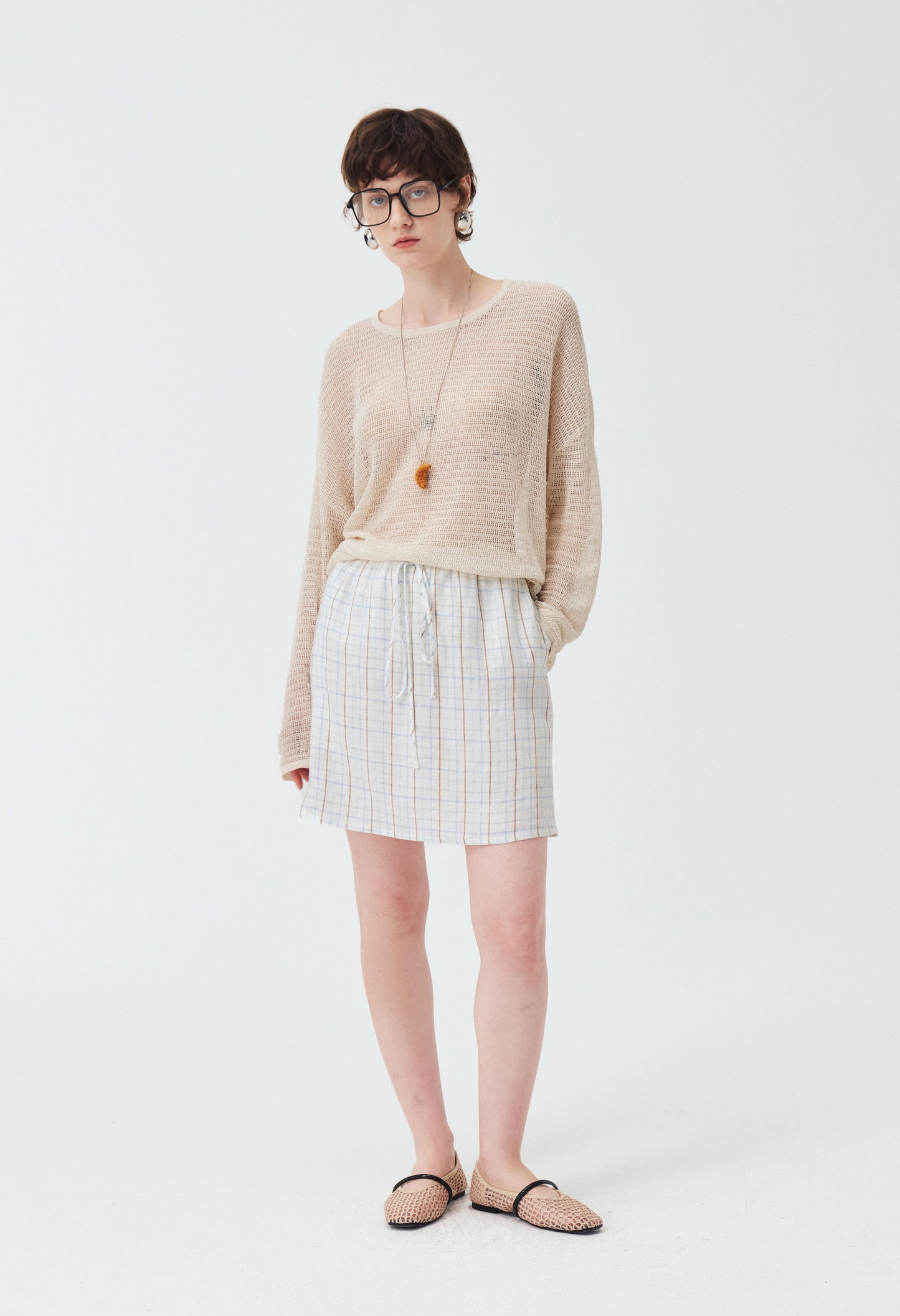 Ciel Check Skirt