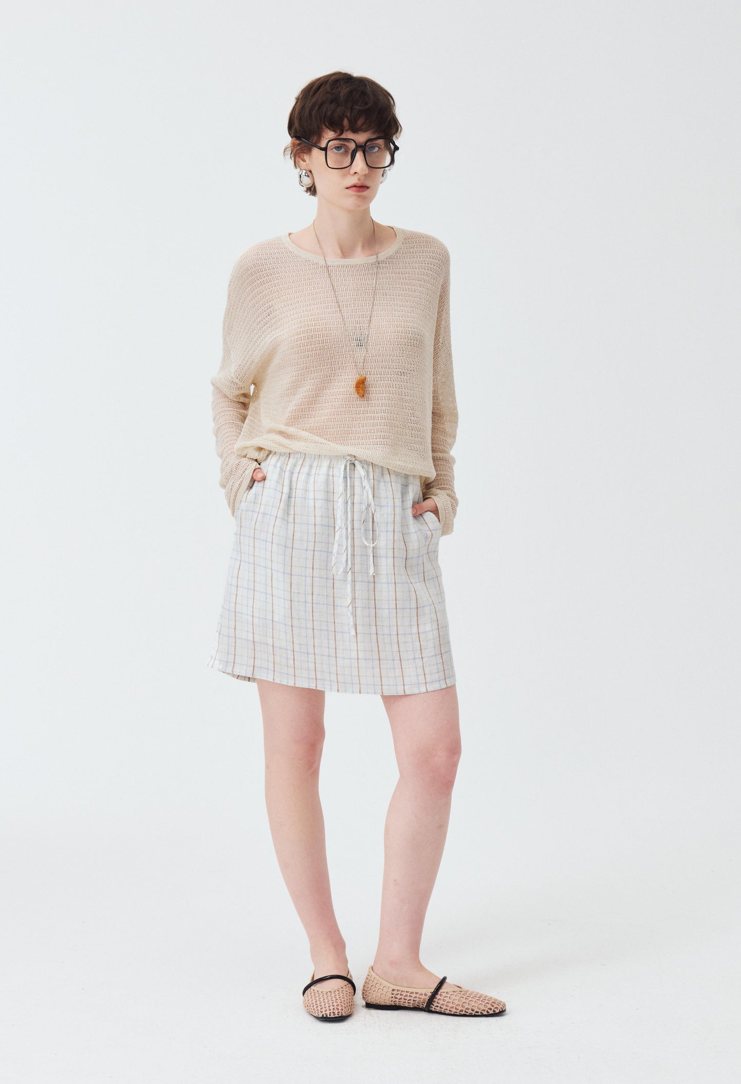 Ciel Check Skirt