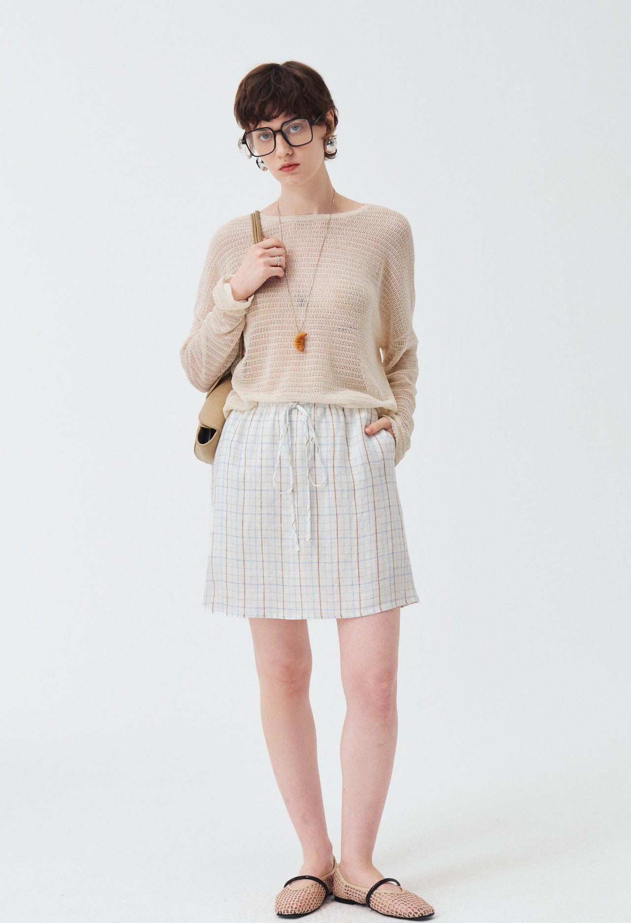 Ciel Check Skirt