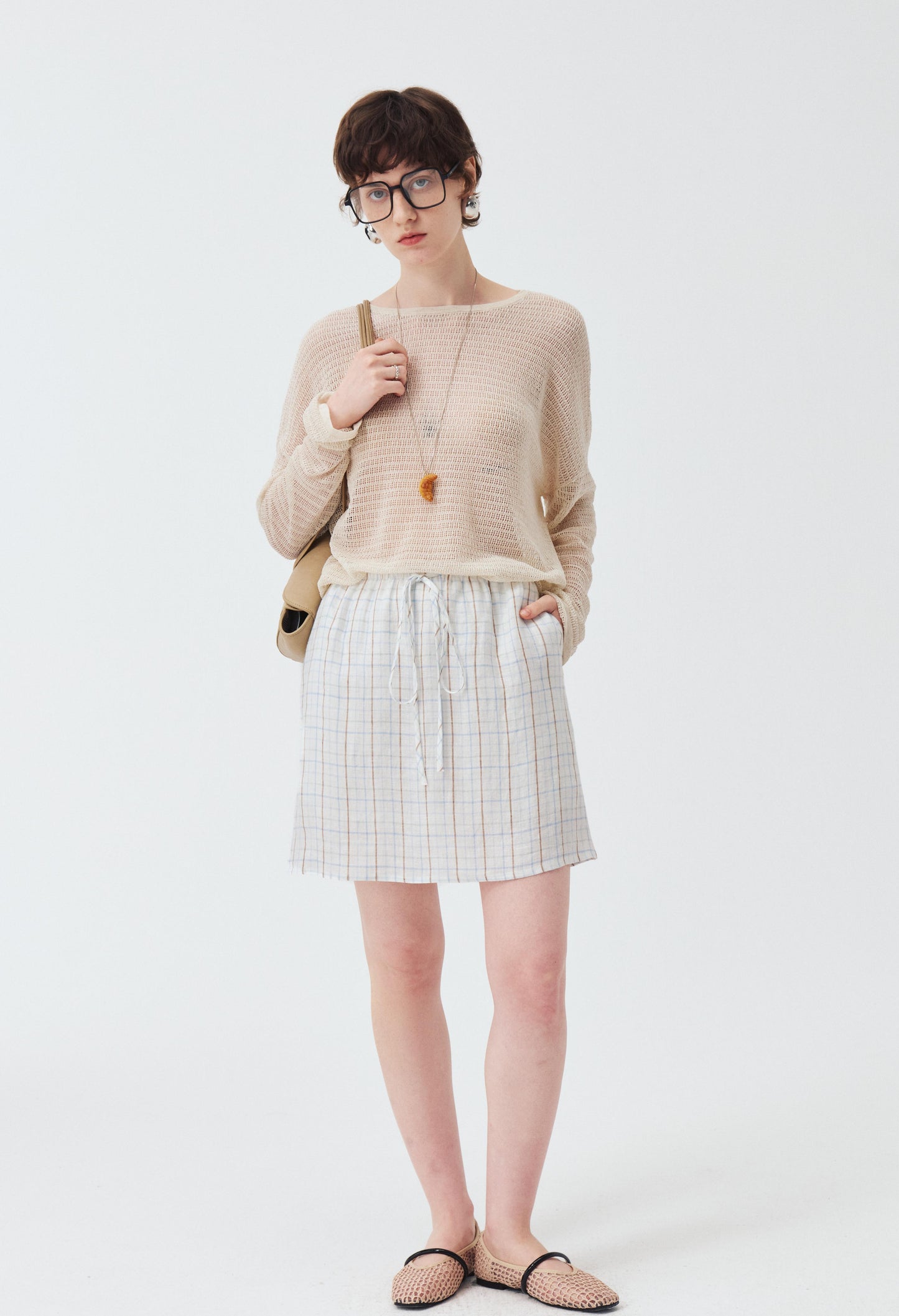 Ciel Check Skirt