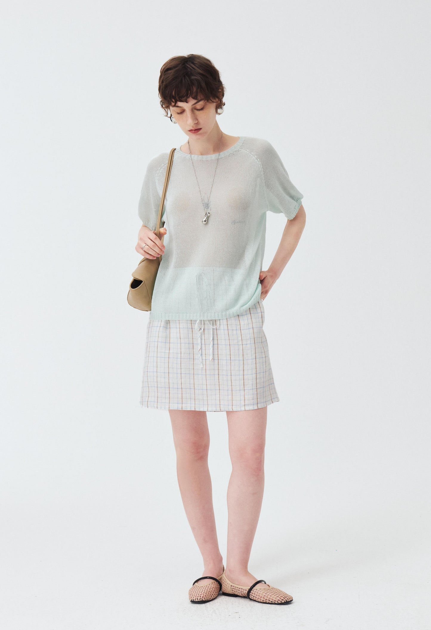 Ciel Check Skirt
