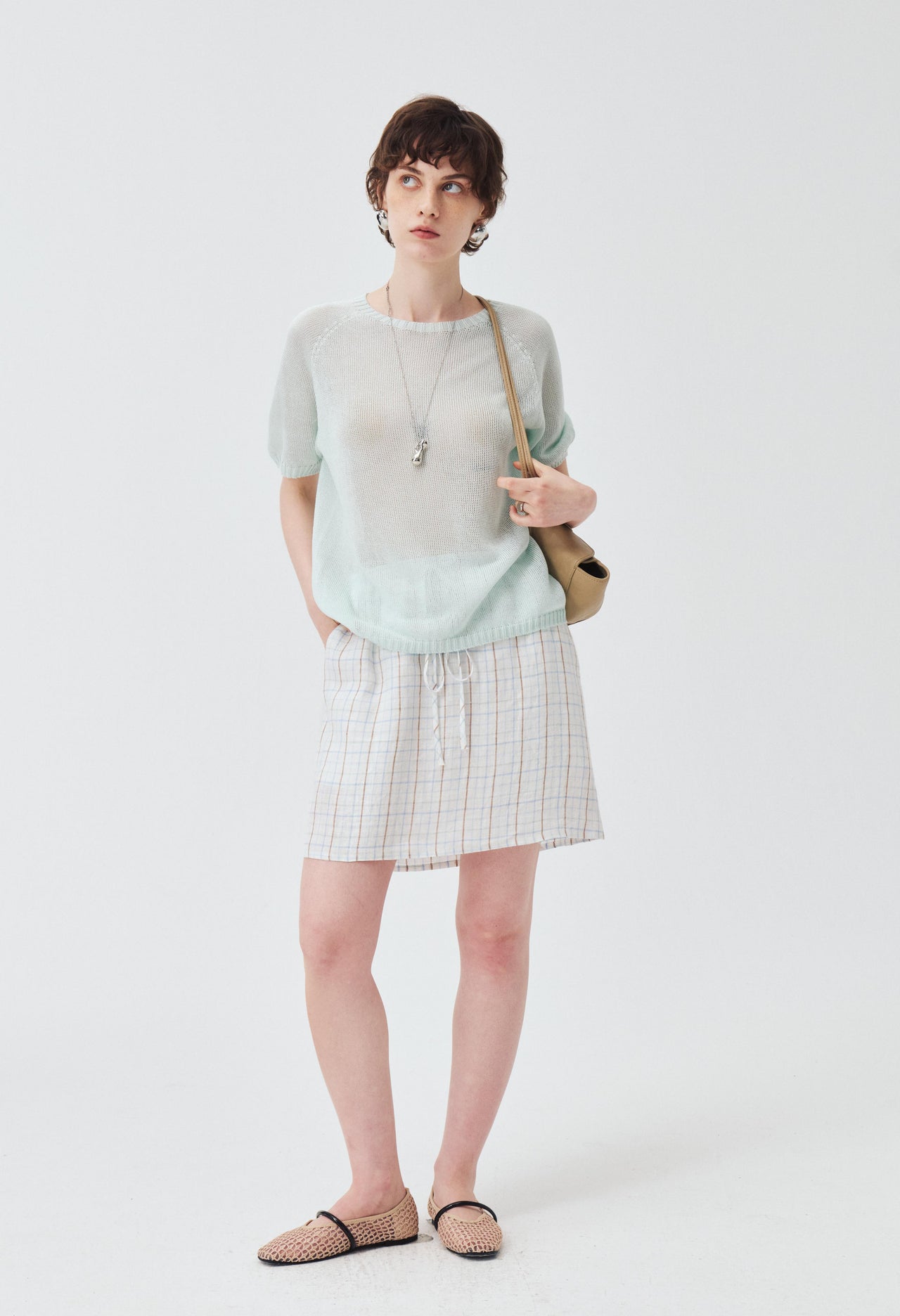 Ciel Check Skirt