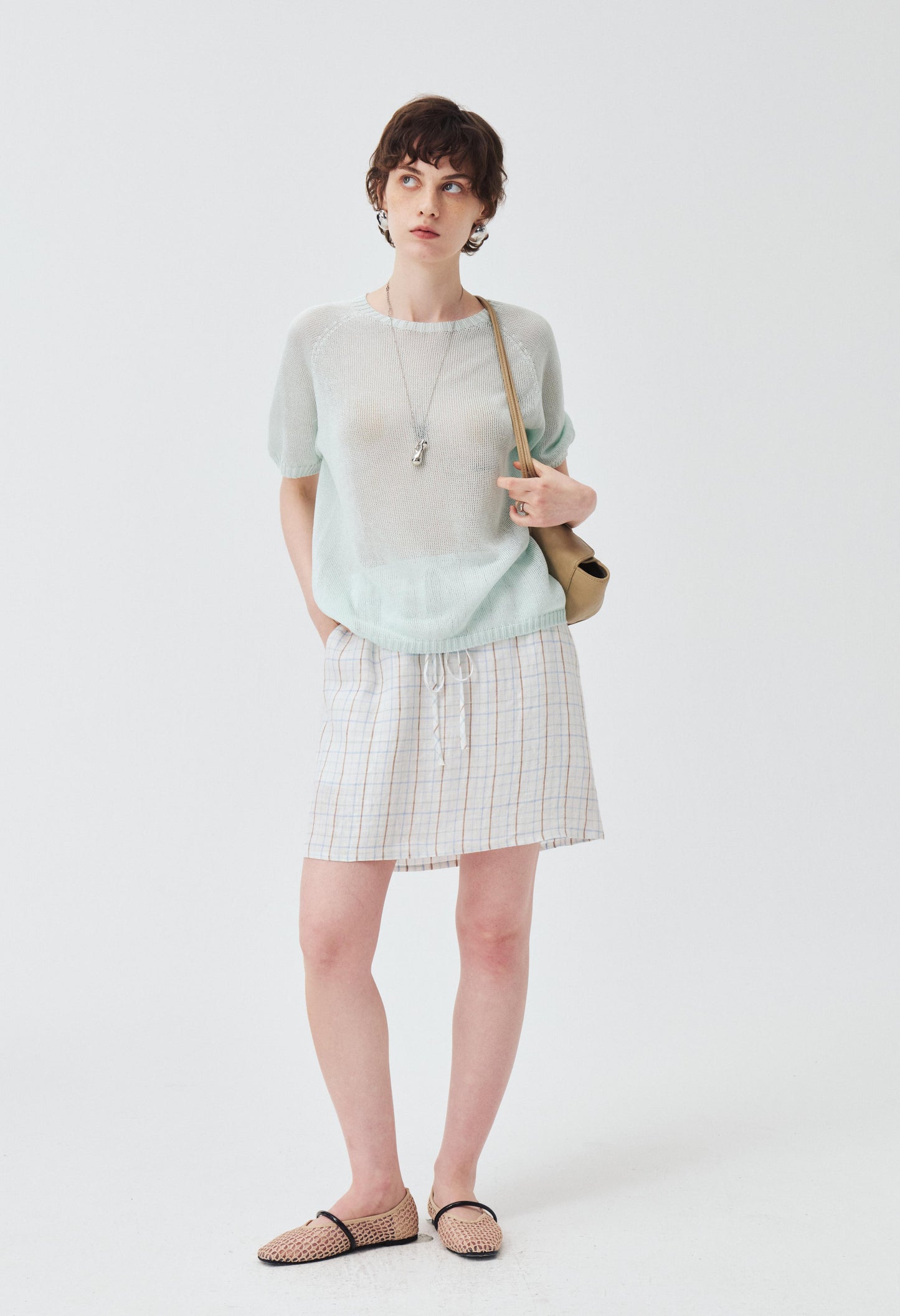 Ciel Check Skirt