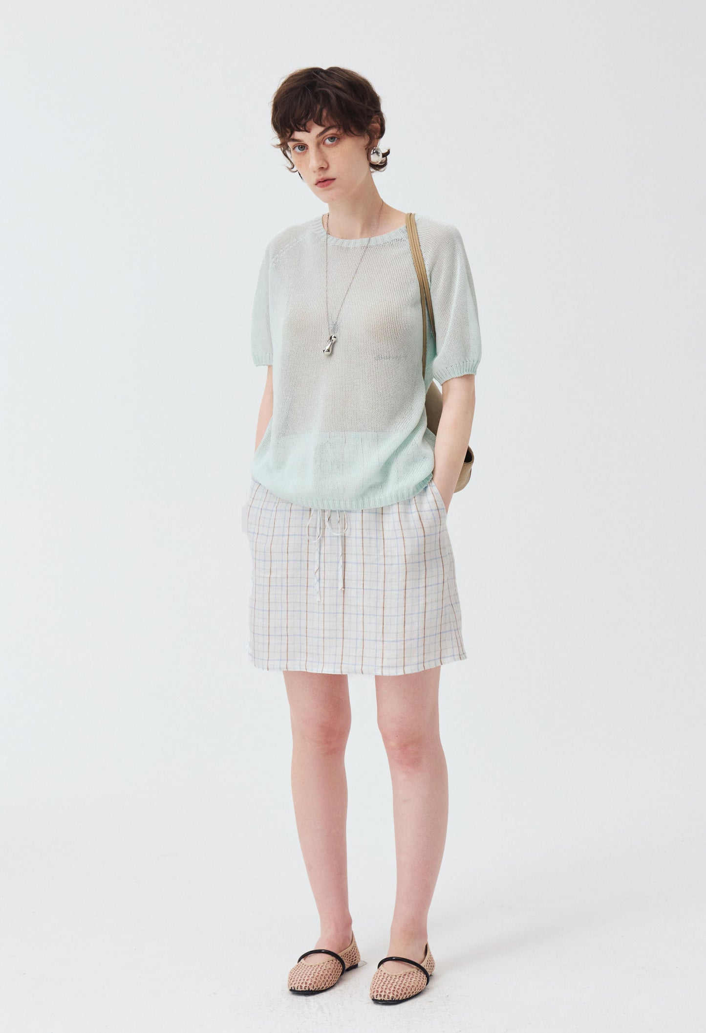 Ciel Check Skirt