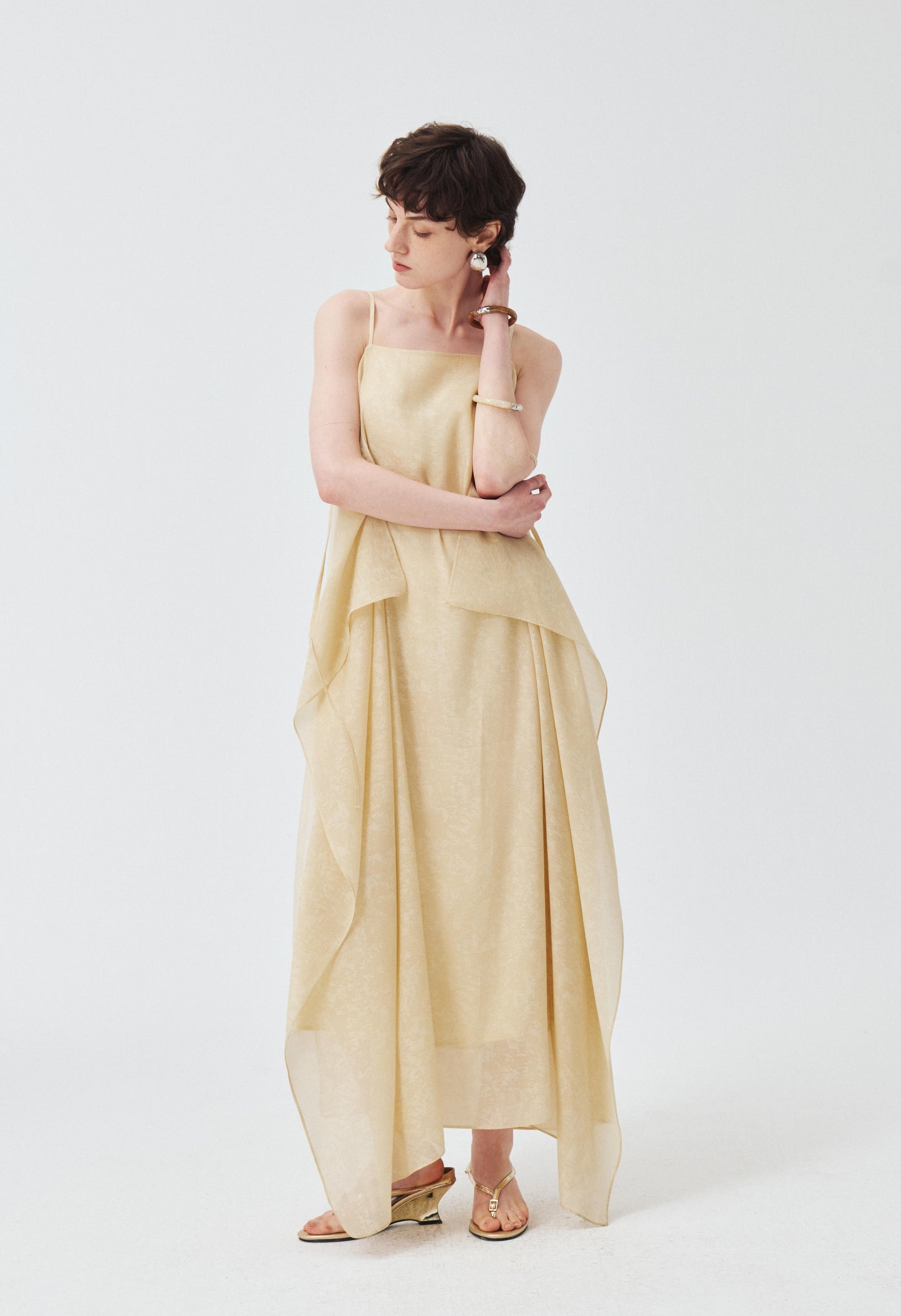 Solea Drape Dress