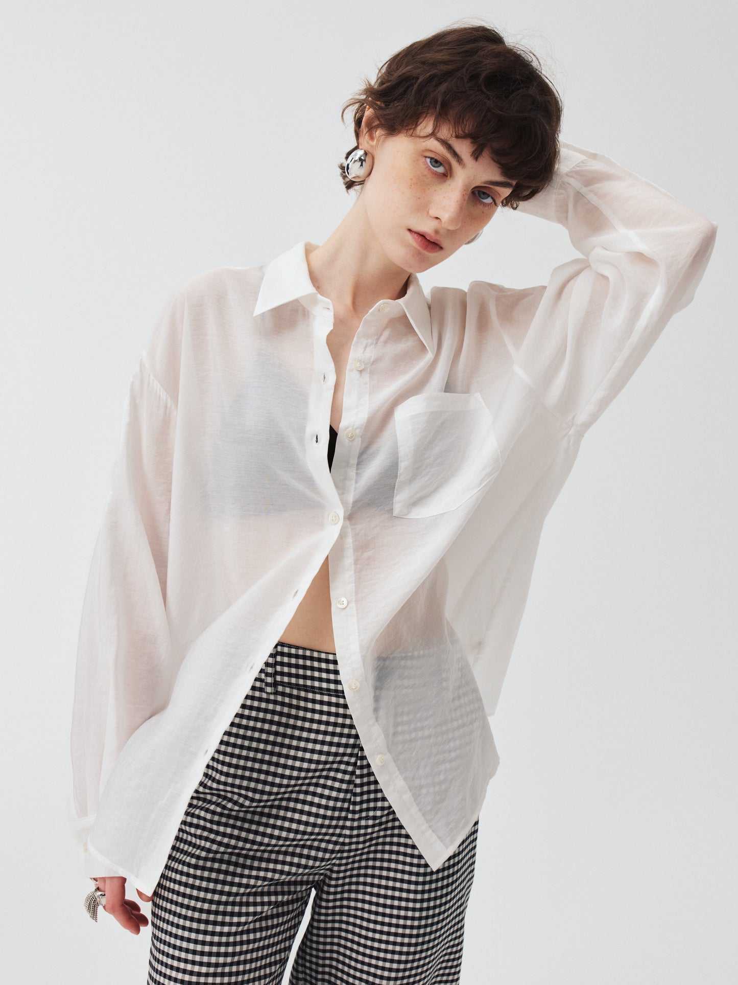 Nacre Sheer Shirt