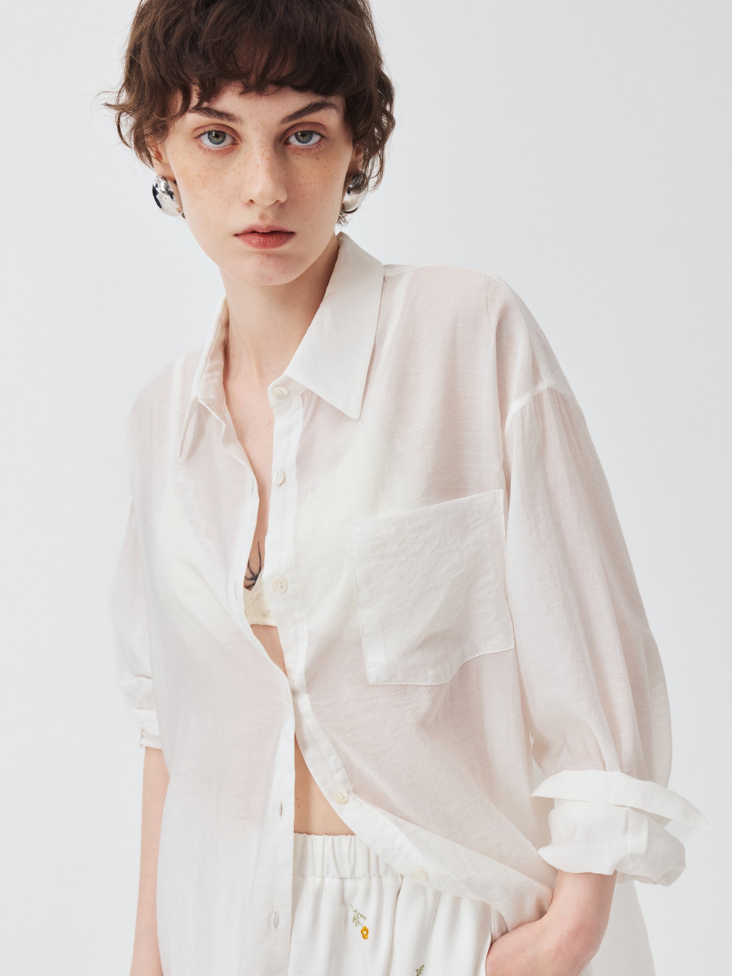 Nacre Sheer Shirt
