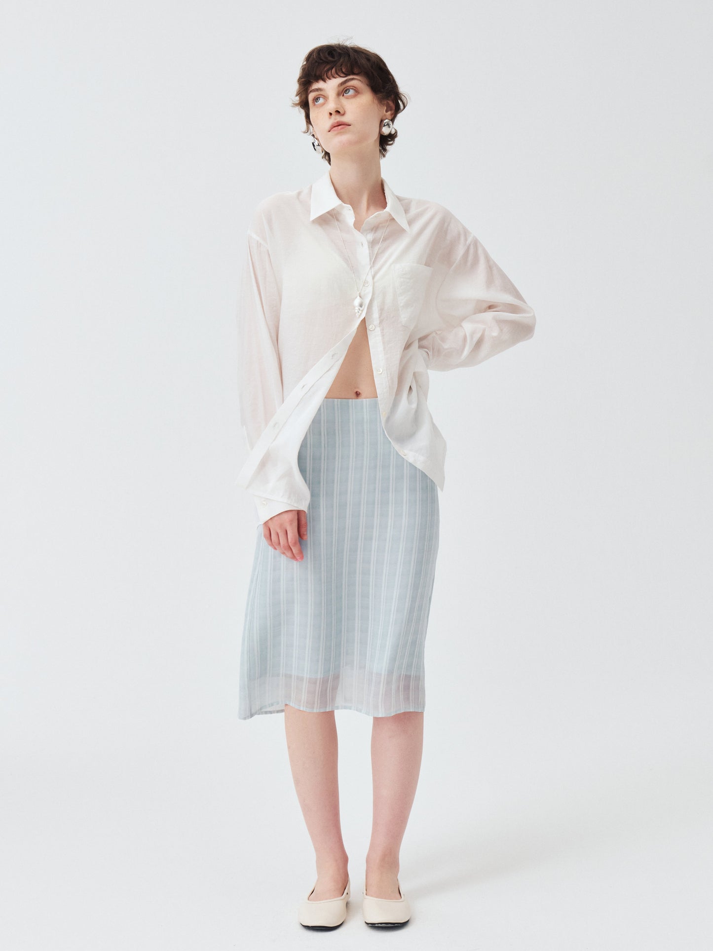 Nacre Sheer Shirt