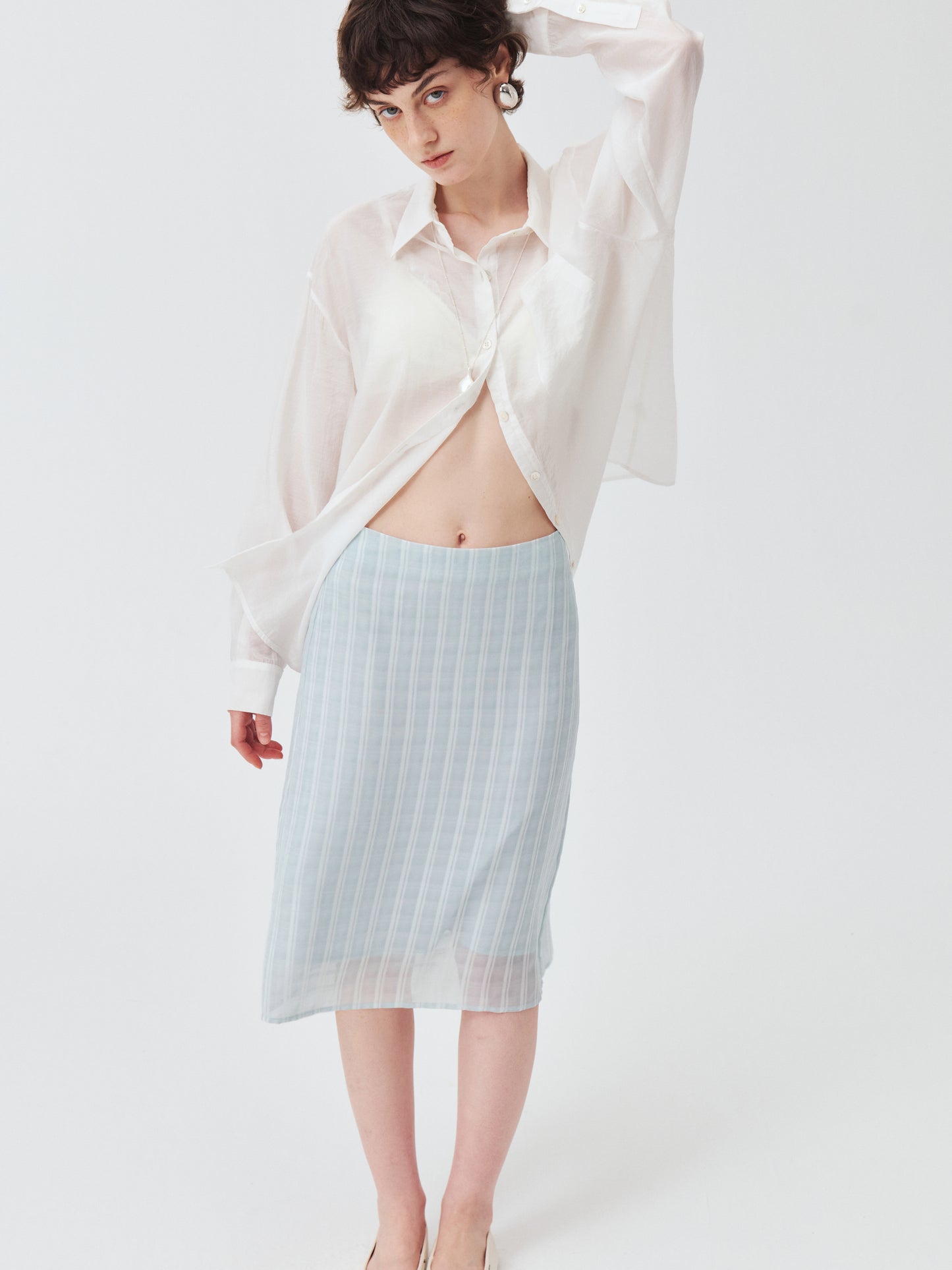 Nacre Sheer Shirt