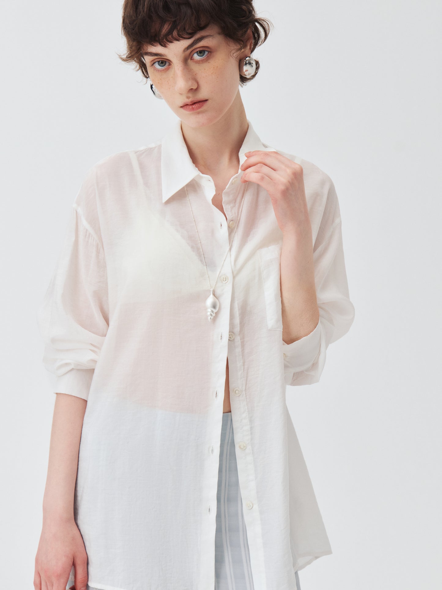Nacre Sheer Shirt