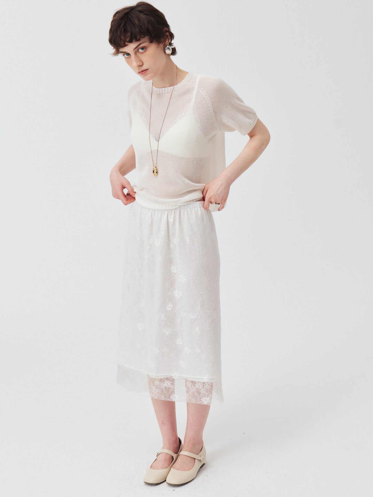 Opal Lace Skirt