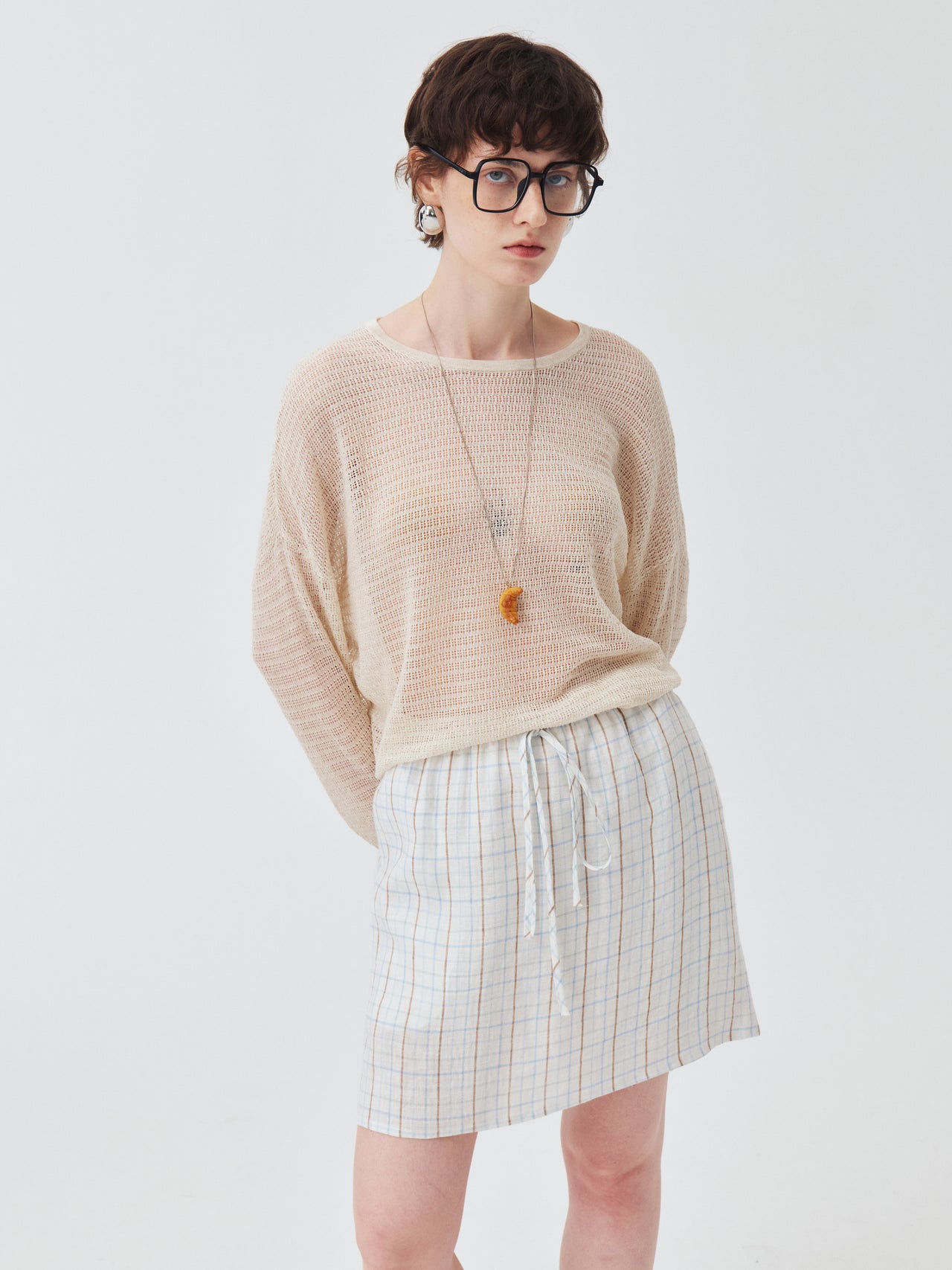 Ciel Check Skirt