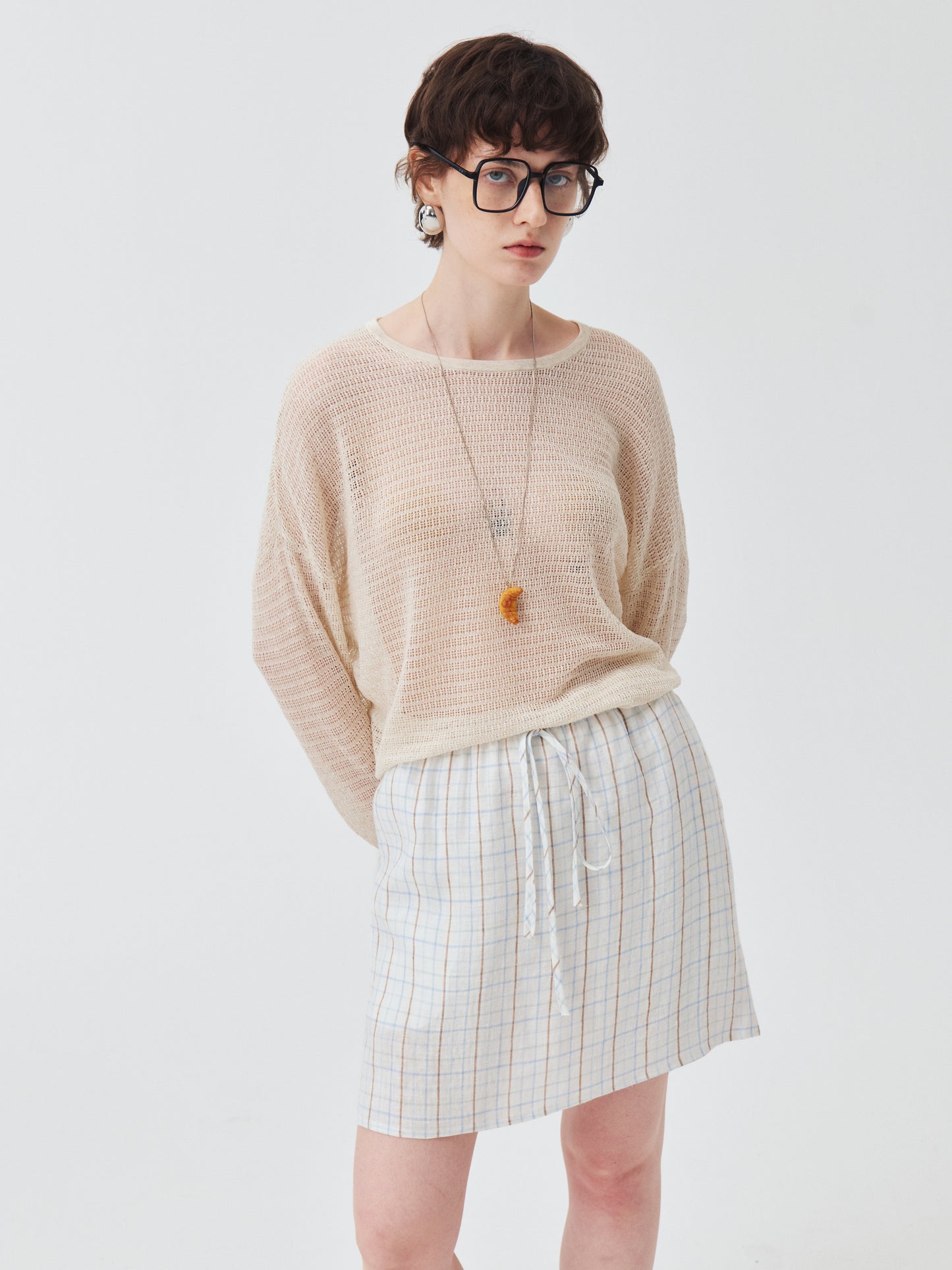 Ciel Check Skirt