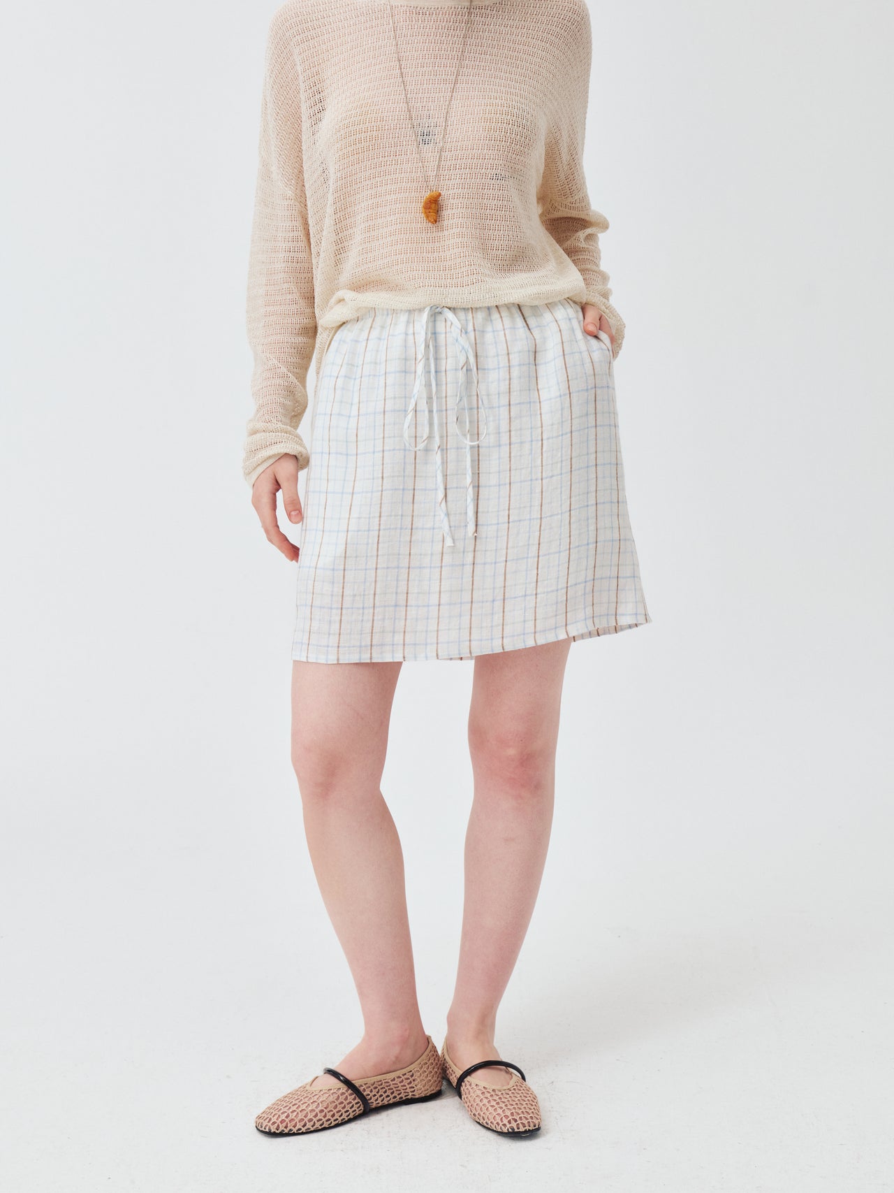 Ciel Check Skirt