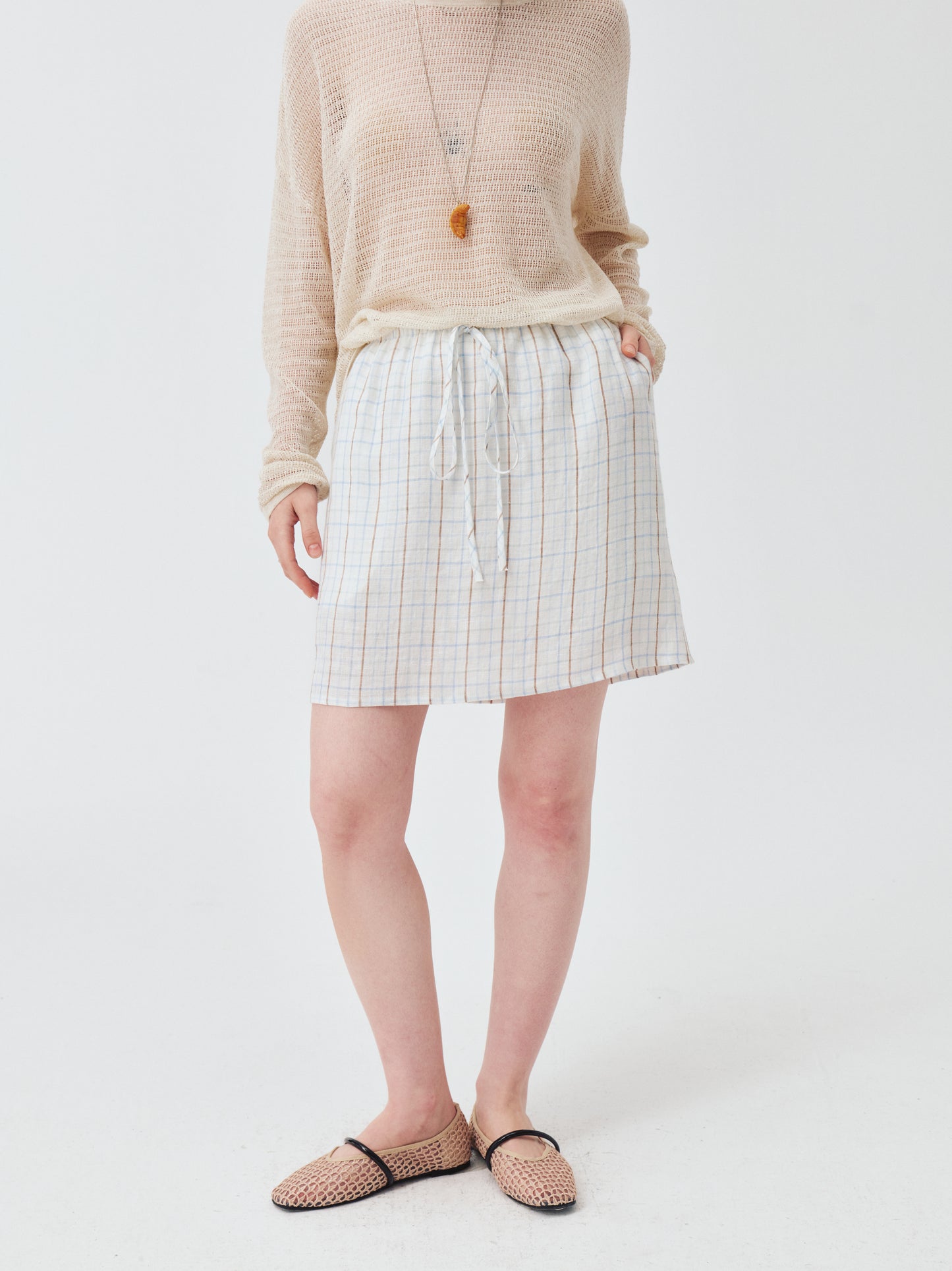 Ciel Check Skirt