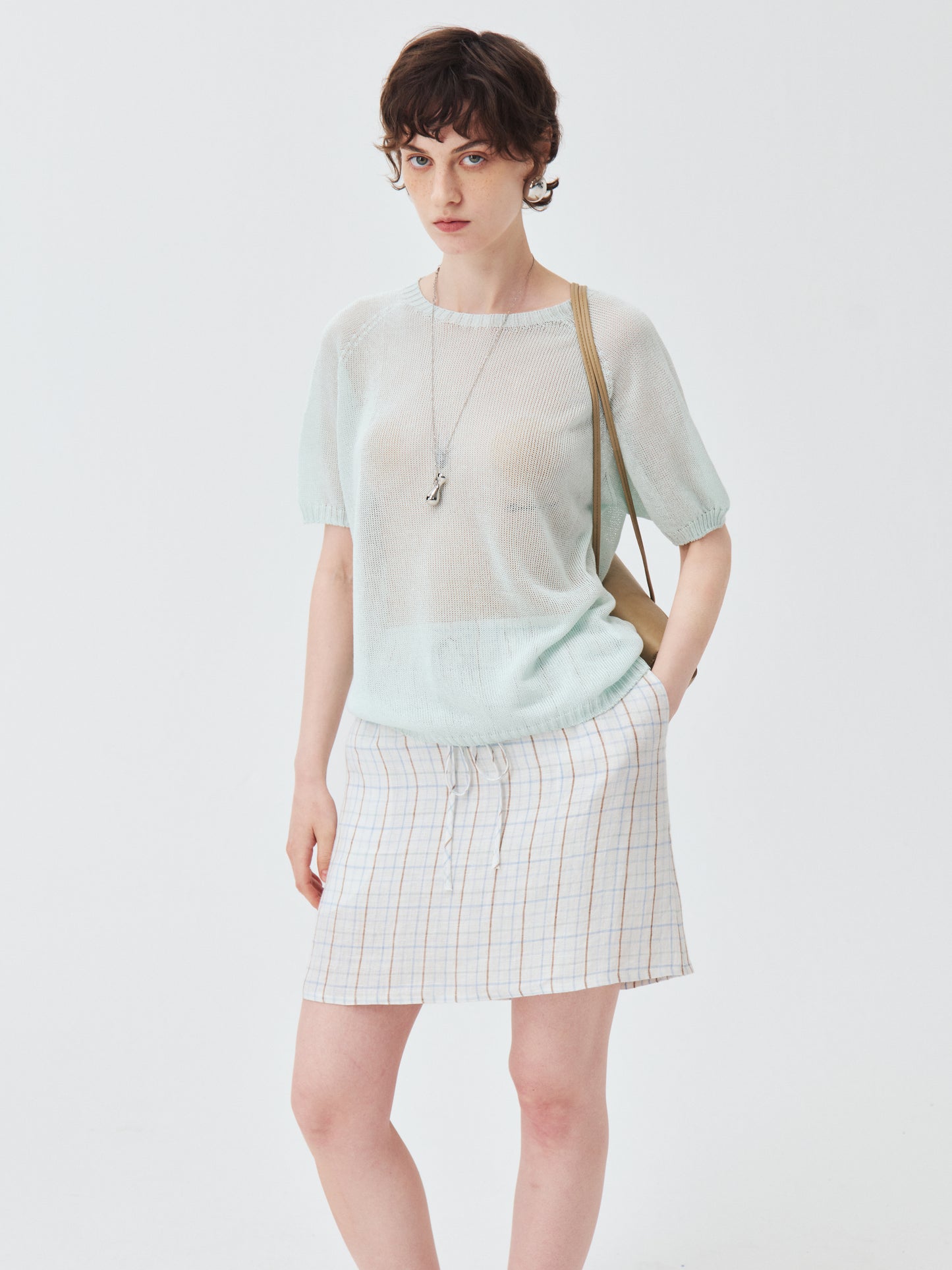 Ciel Check Skirt