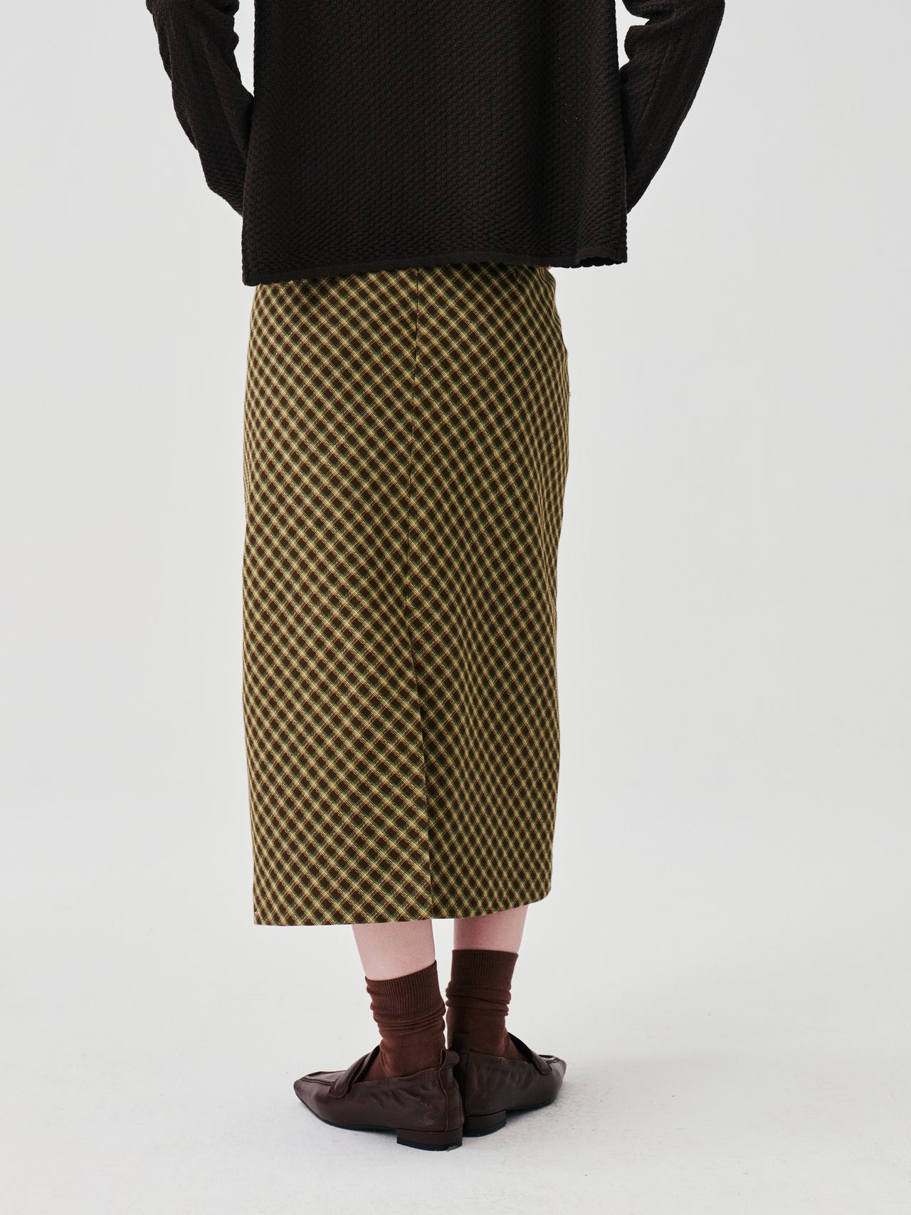 Serein Plaid Skirt