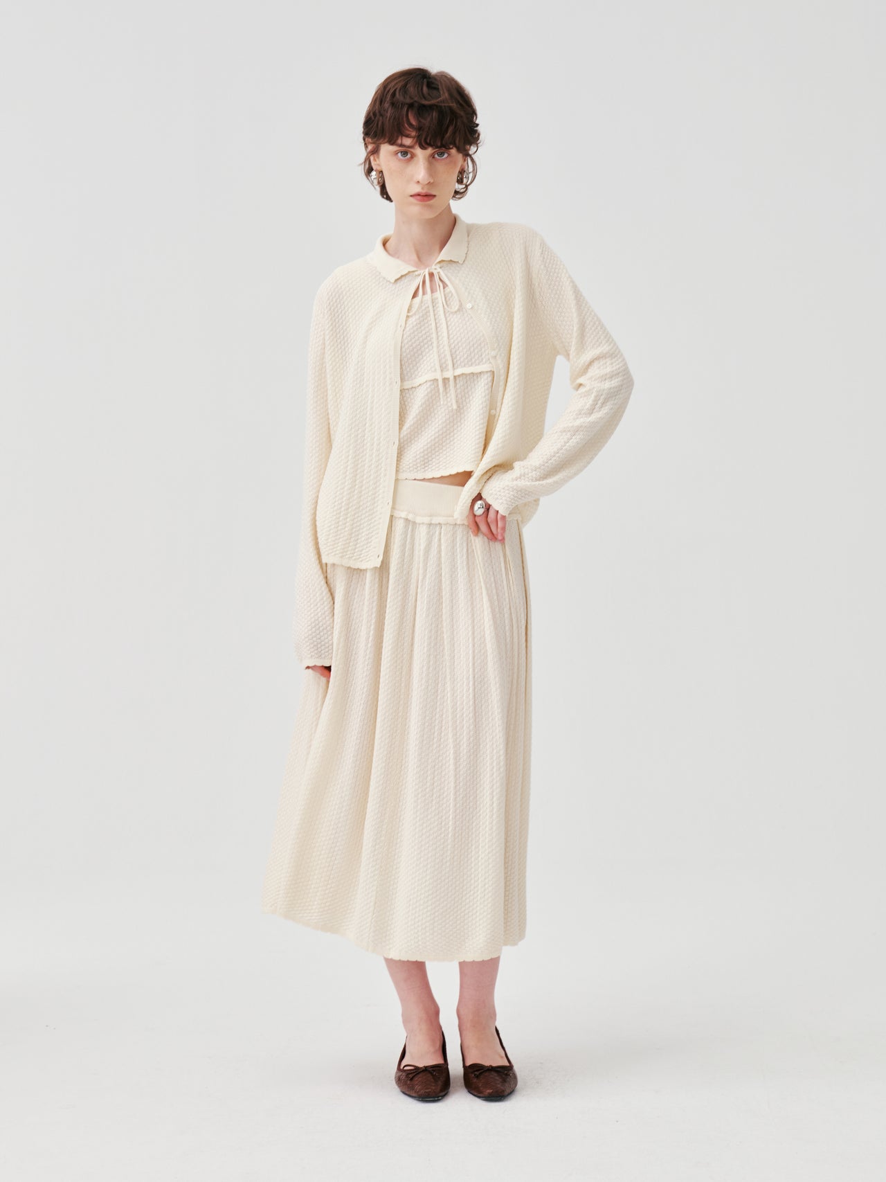 Maren Pleat Skirt