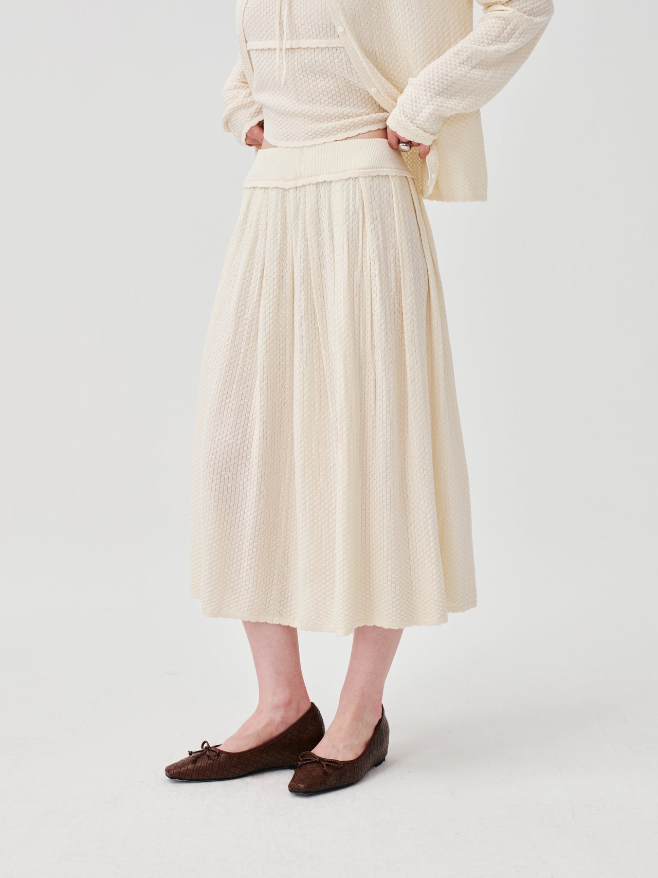 Maren Pleat Skirt