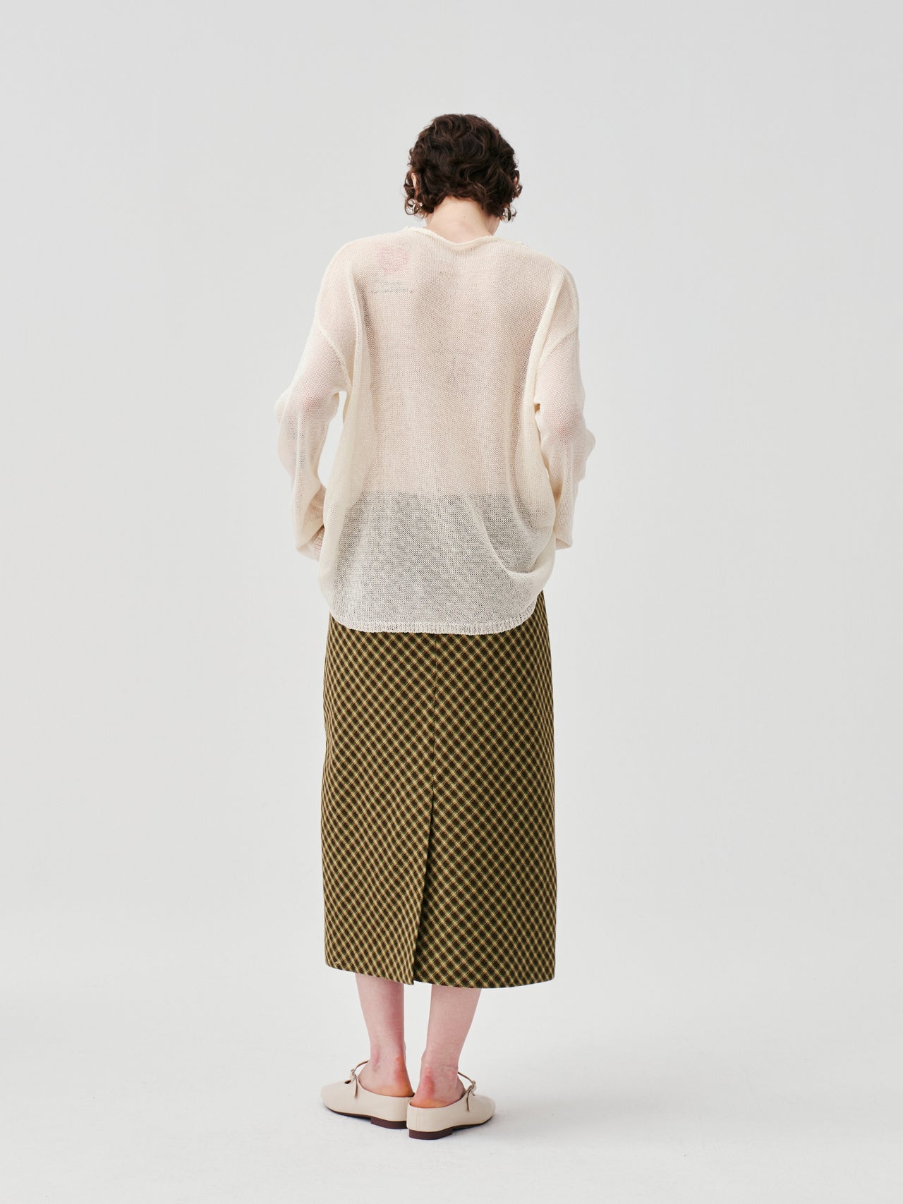Serein Plaid Skirt