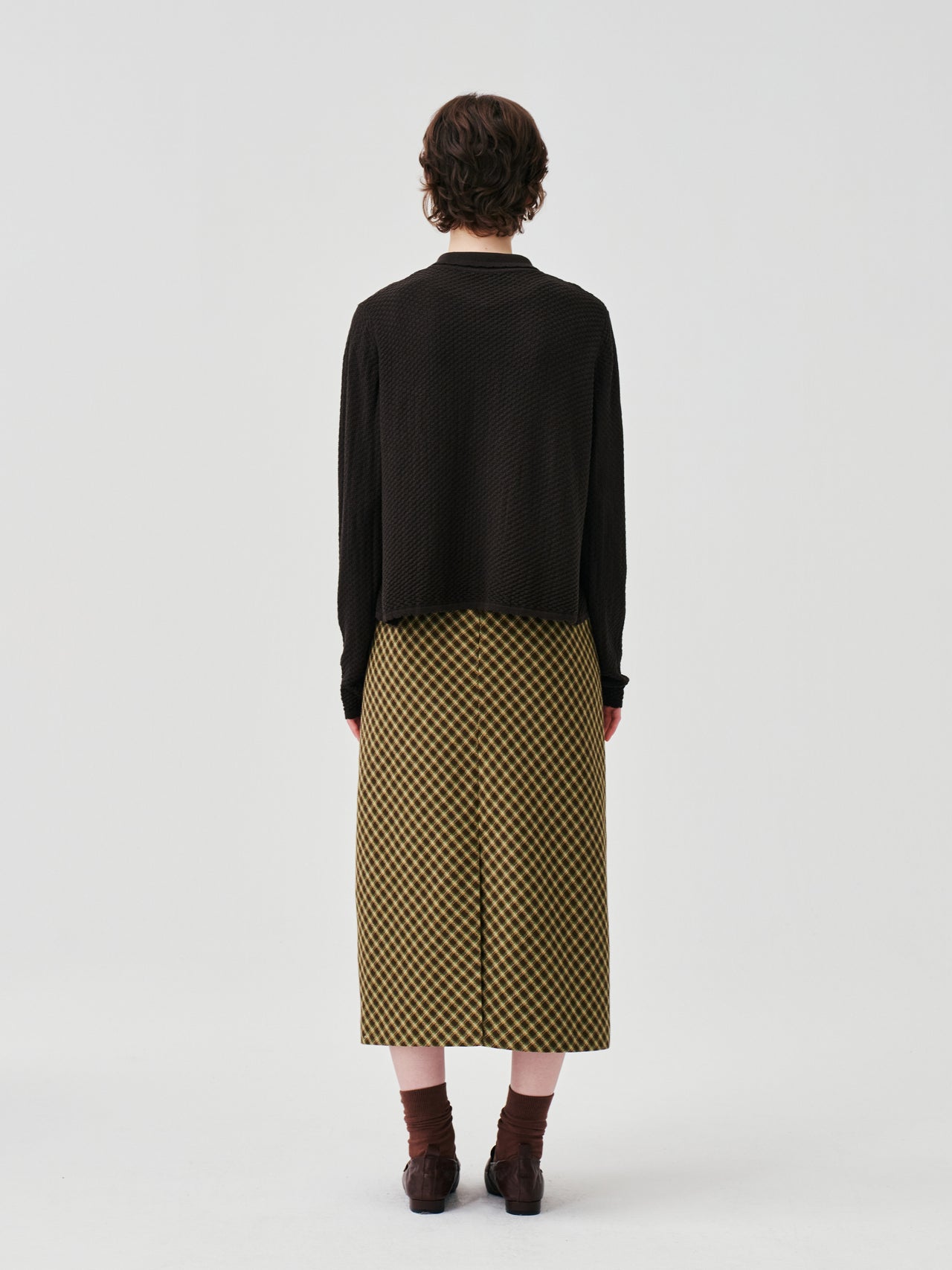 Serein Plaid Skirt