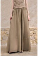 Asymmetric Metallic One-Shoulder Maxi Dress
