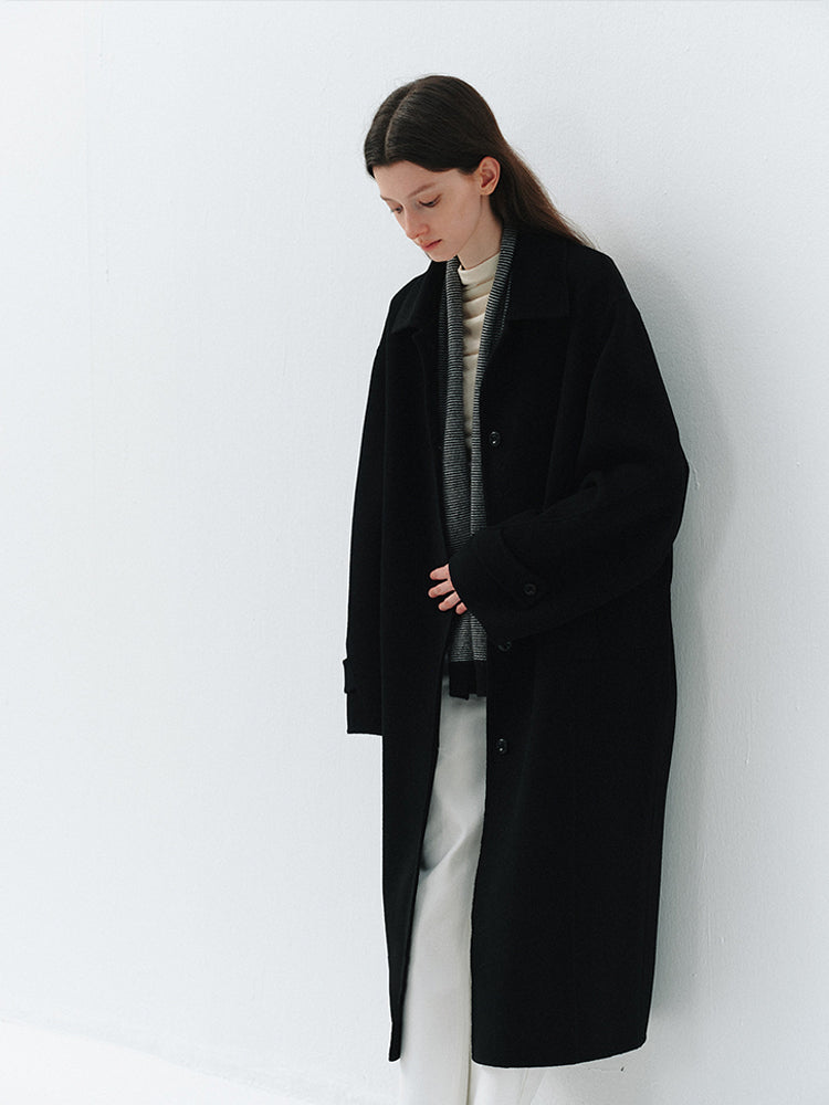 Sombre Wool Coat