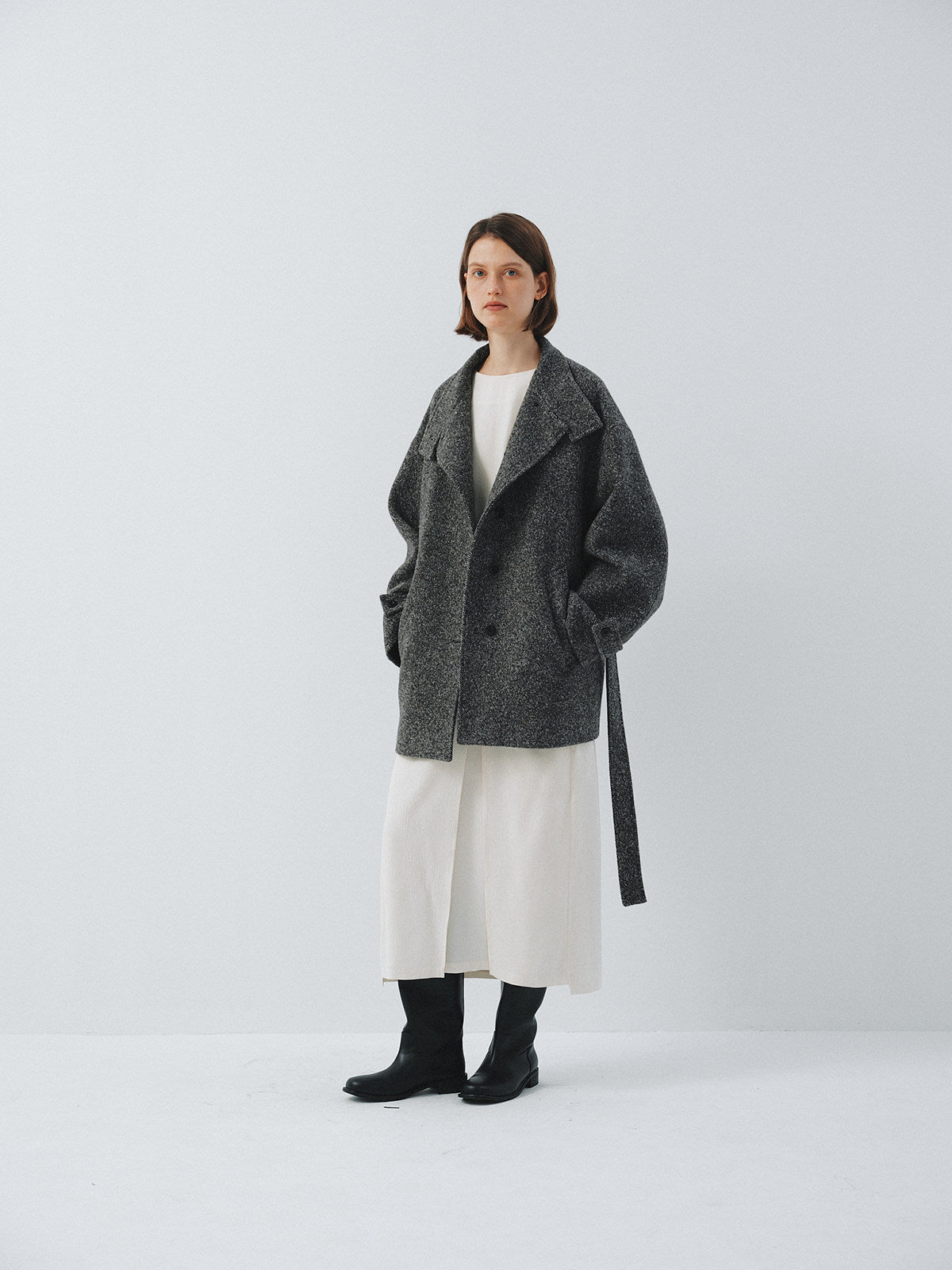 Veyra Belted Wool Coat