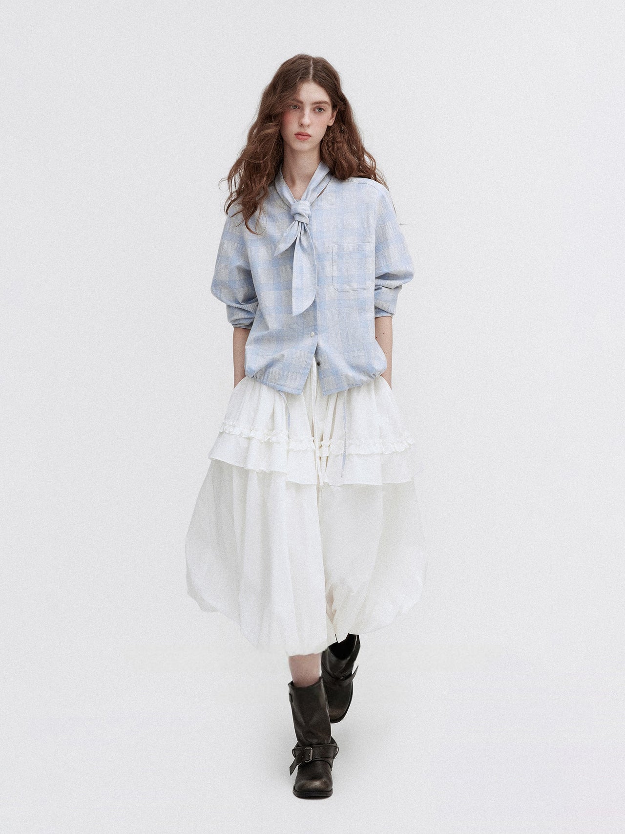 Luna Tie Blouse