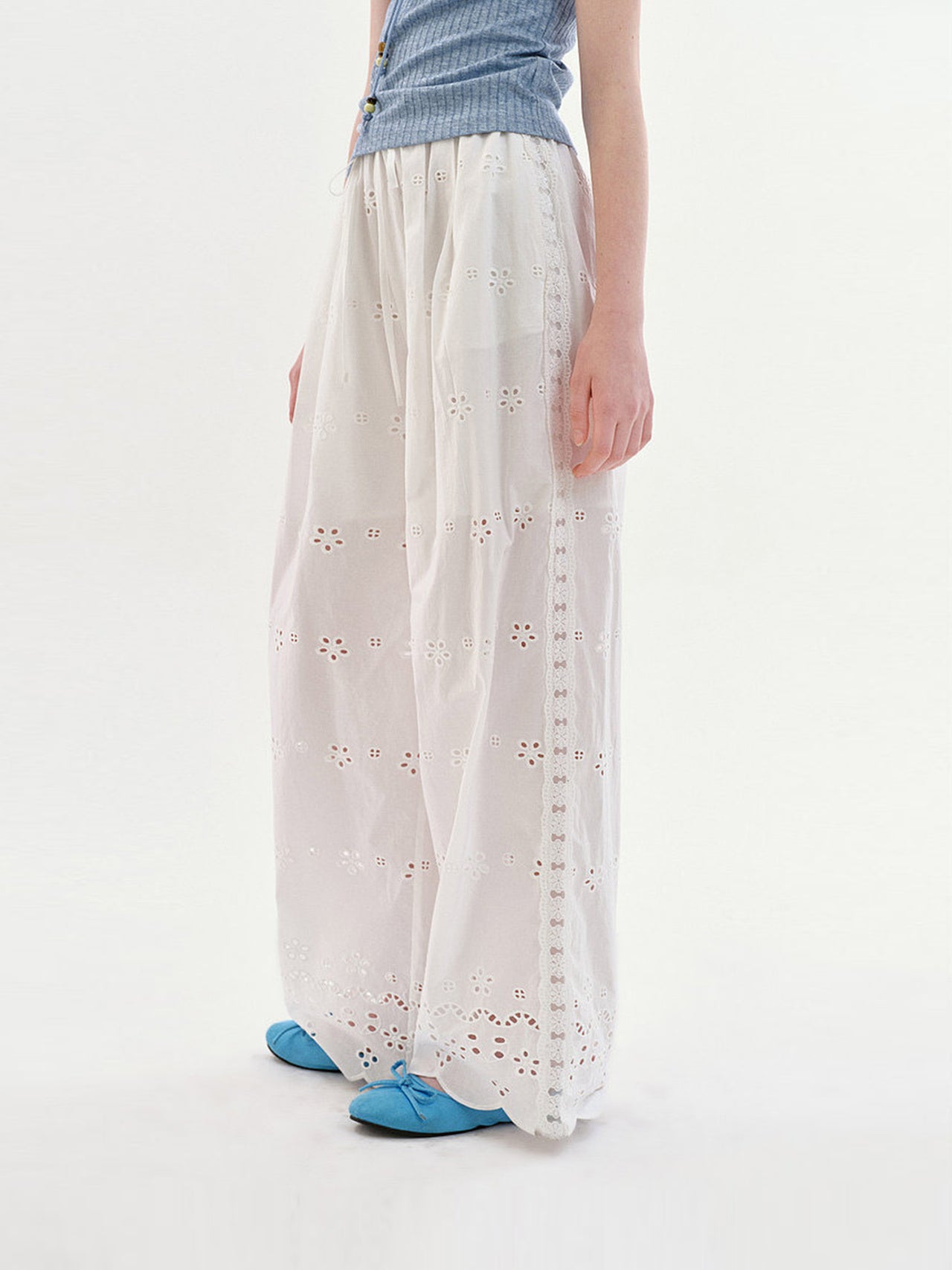 Luna Eyelet Pants