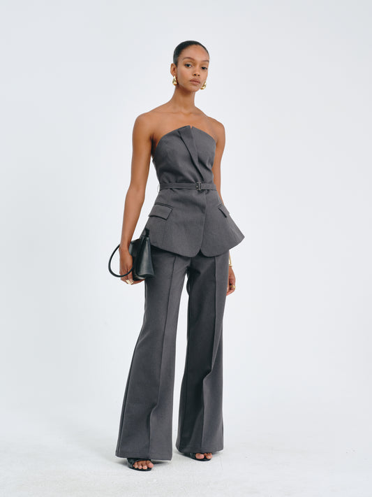 Tailored Flare Trousers