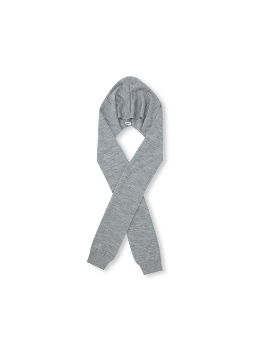 Chic Merino Hooded Scarf