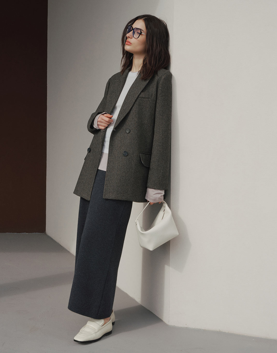 Herringbone-Blazer