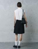 Suit Style Five Quarter Length Pants