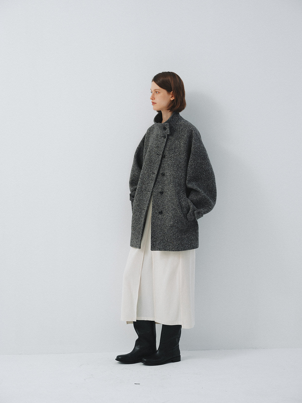 Veyra Belted Wool Coat
