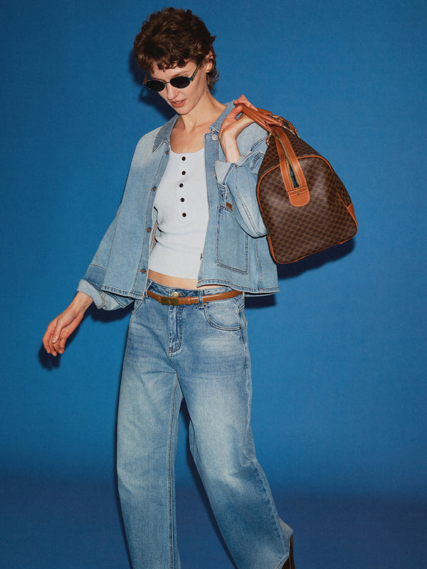 Faded Denim Jacket