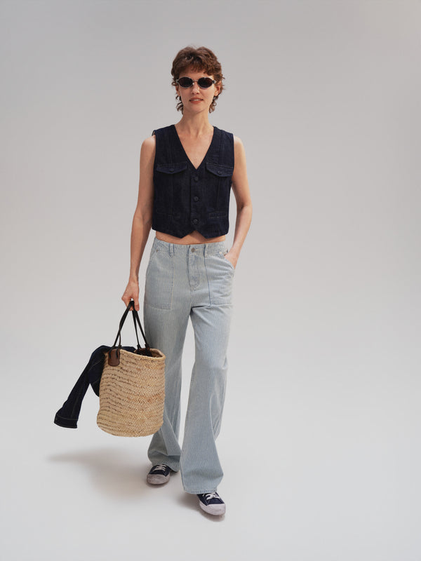 Haze Stripe Jeans