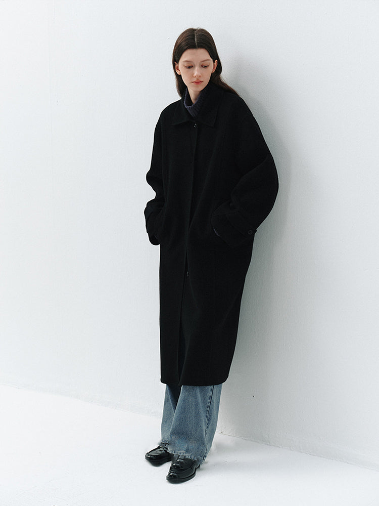 Sombre Wool Coat
