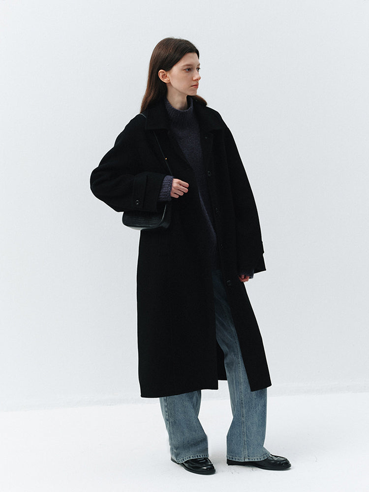Sombre Wool Coat