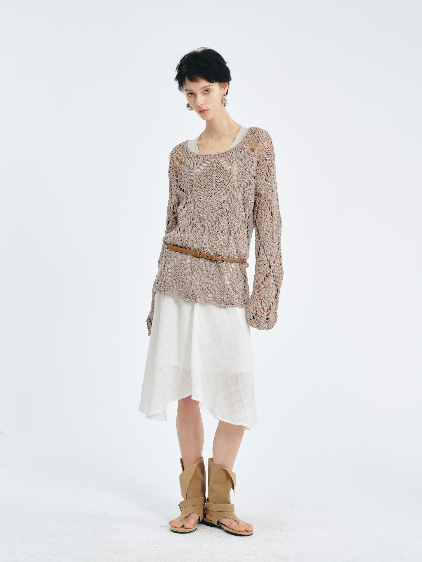 Lune Jacquard Skirt