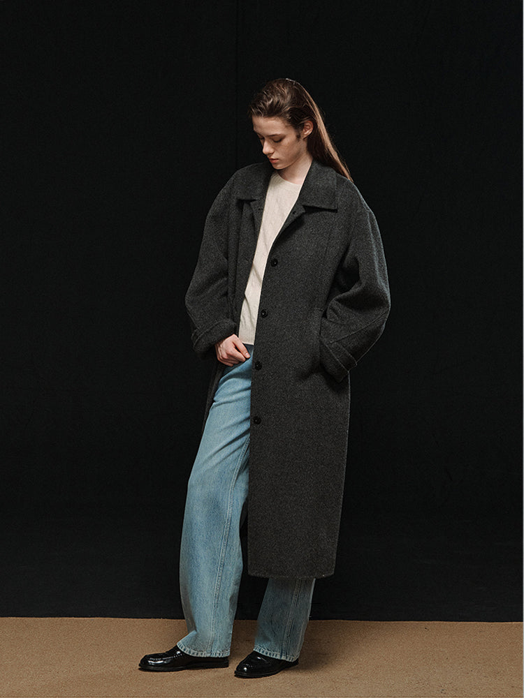 Sombre Wool Coat