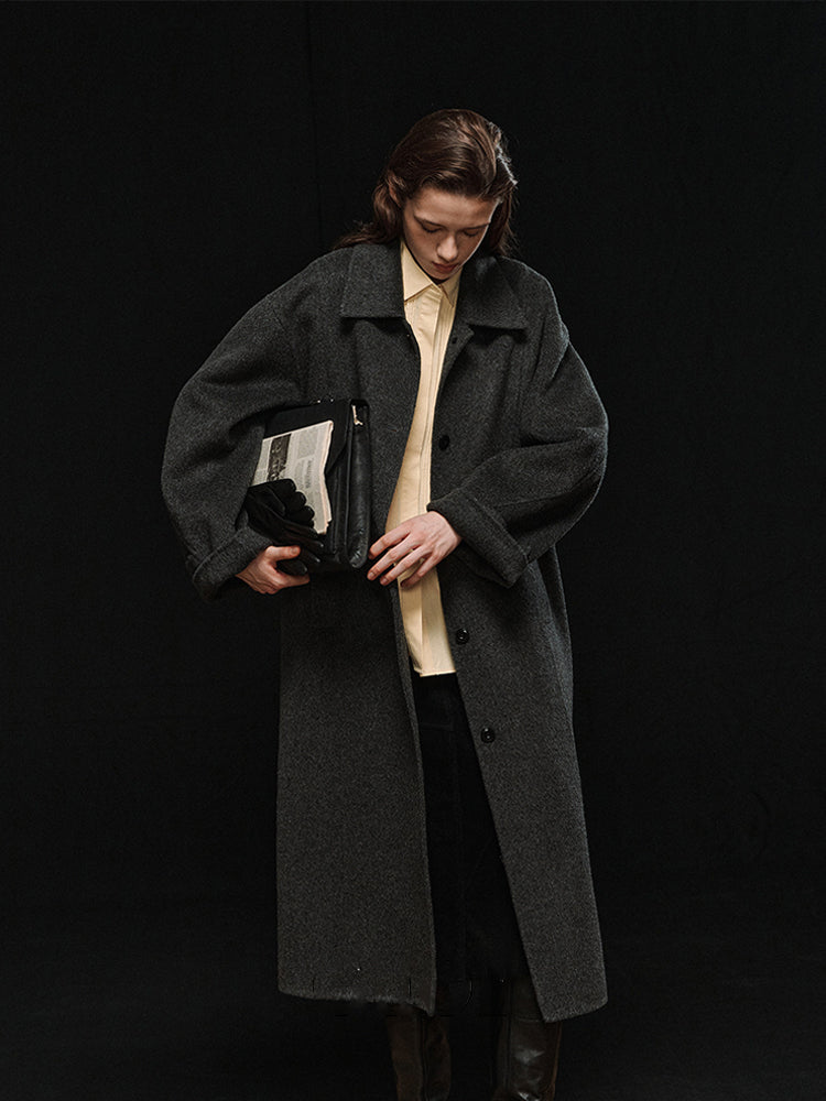 Sombre Wool Coat