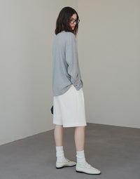 Combed Cotton Oversized Top