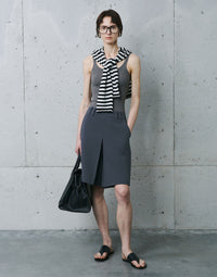 Suit Style Five Quarter Length Pants