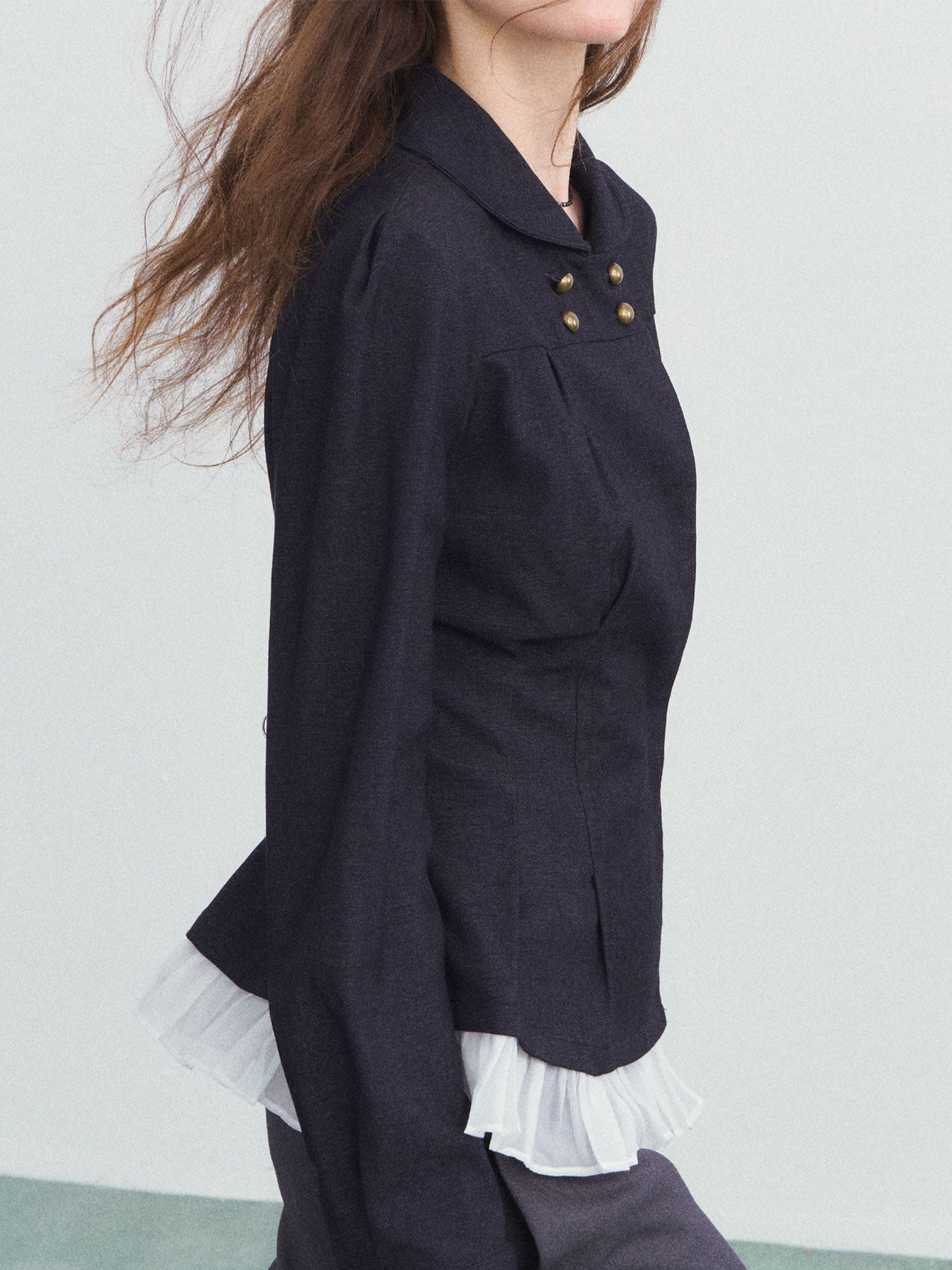 Nocturne Pleat Shirt