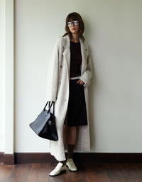 Maya Wool Cardigan Coat