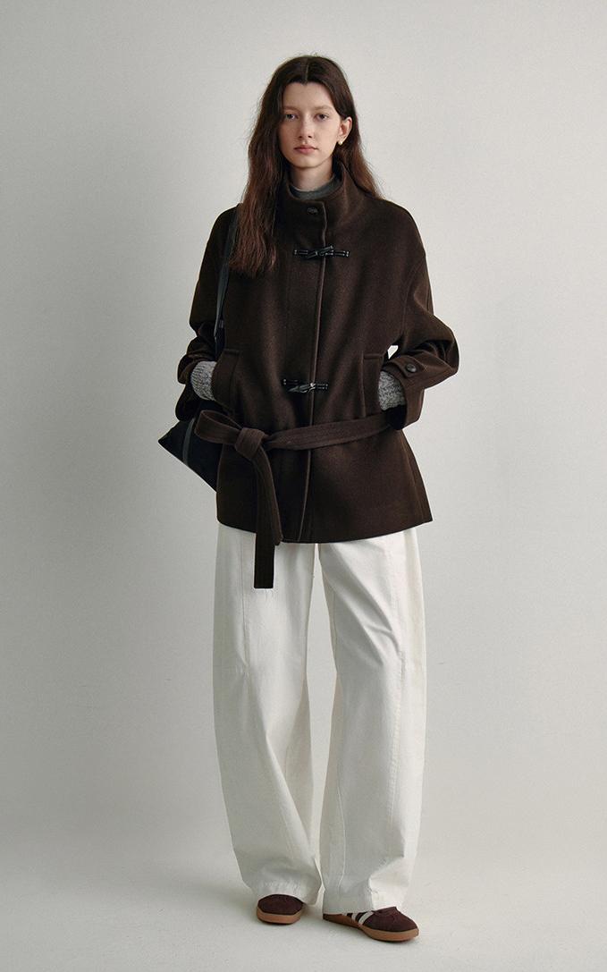 Nomad Toggle-Belt Short Coat