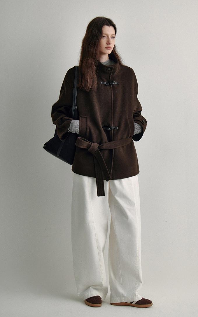 Nomad Toggle-Belt Short Coat